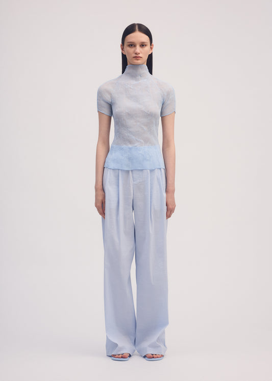 CHIFFON TWIST 3、ウィメンズ_トップス_トップ、着用画像1