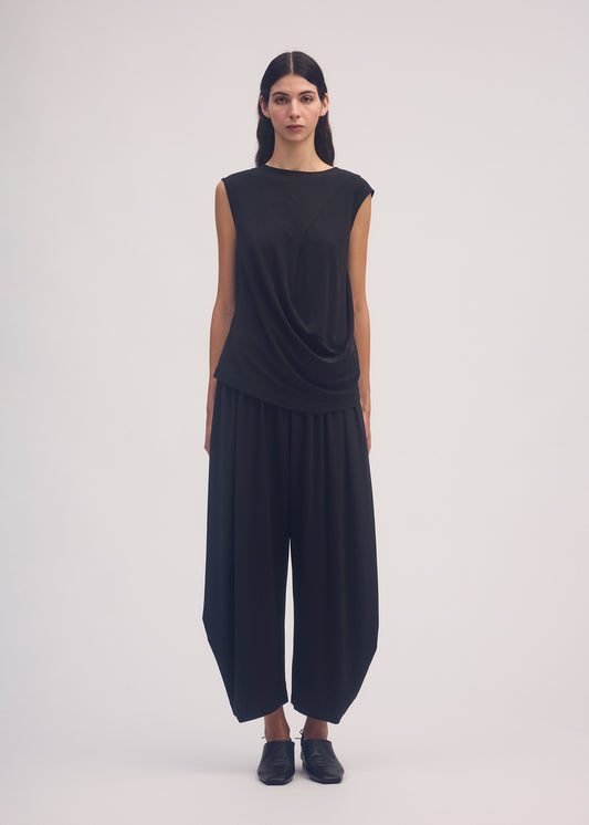 DRAPE JERSEY-56、ウィメンズ_パンツ、着用画像1