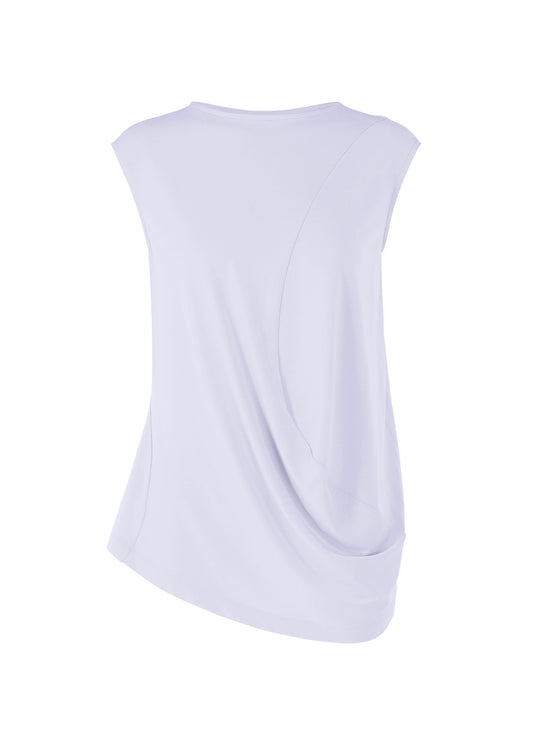 DRAPE JERSEY-56、ウィメンズ_トップス_トップ、ブルー