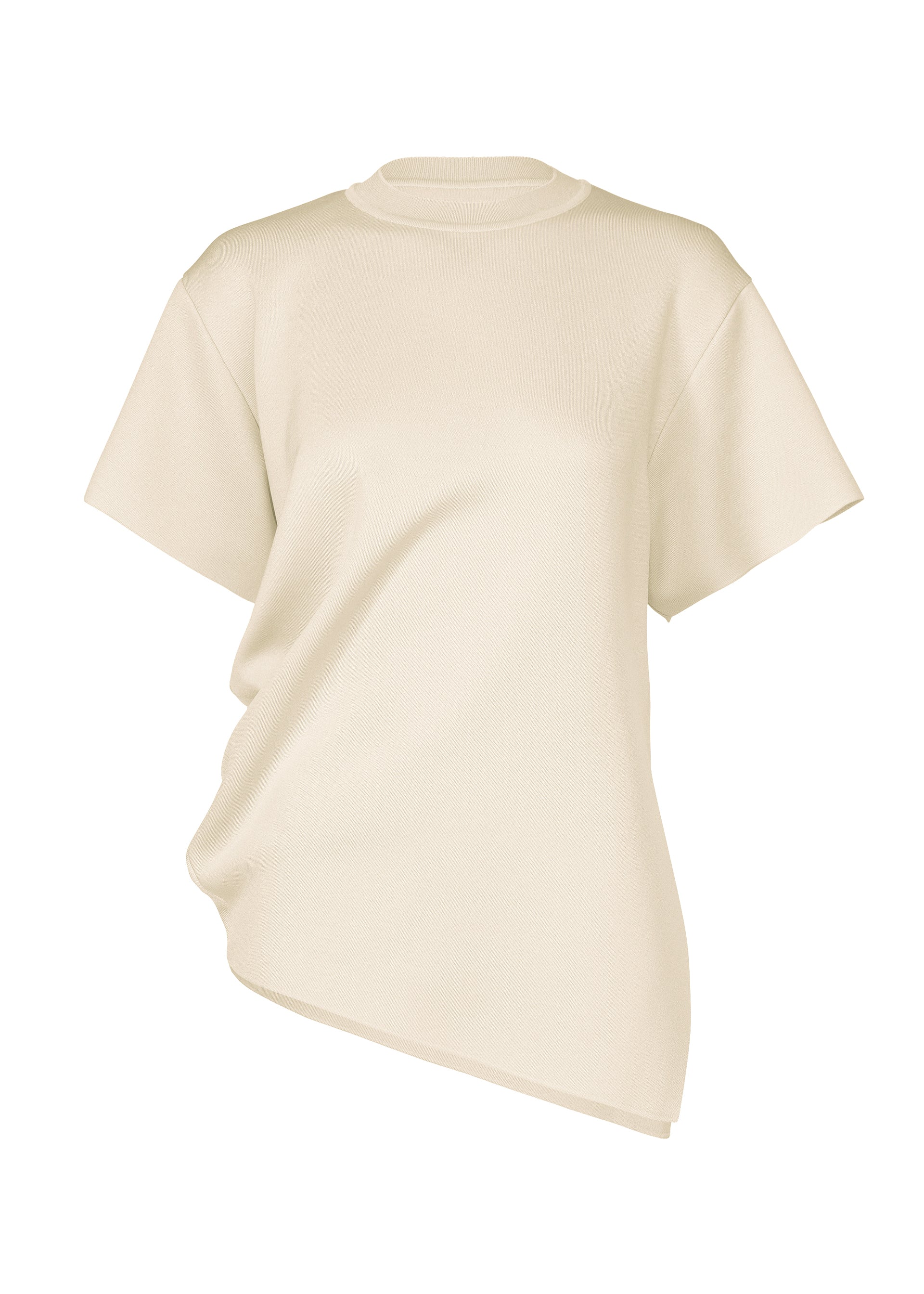 LUSTER DRAPE KNIT、ウィメンズ_ニット、ホワイト
