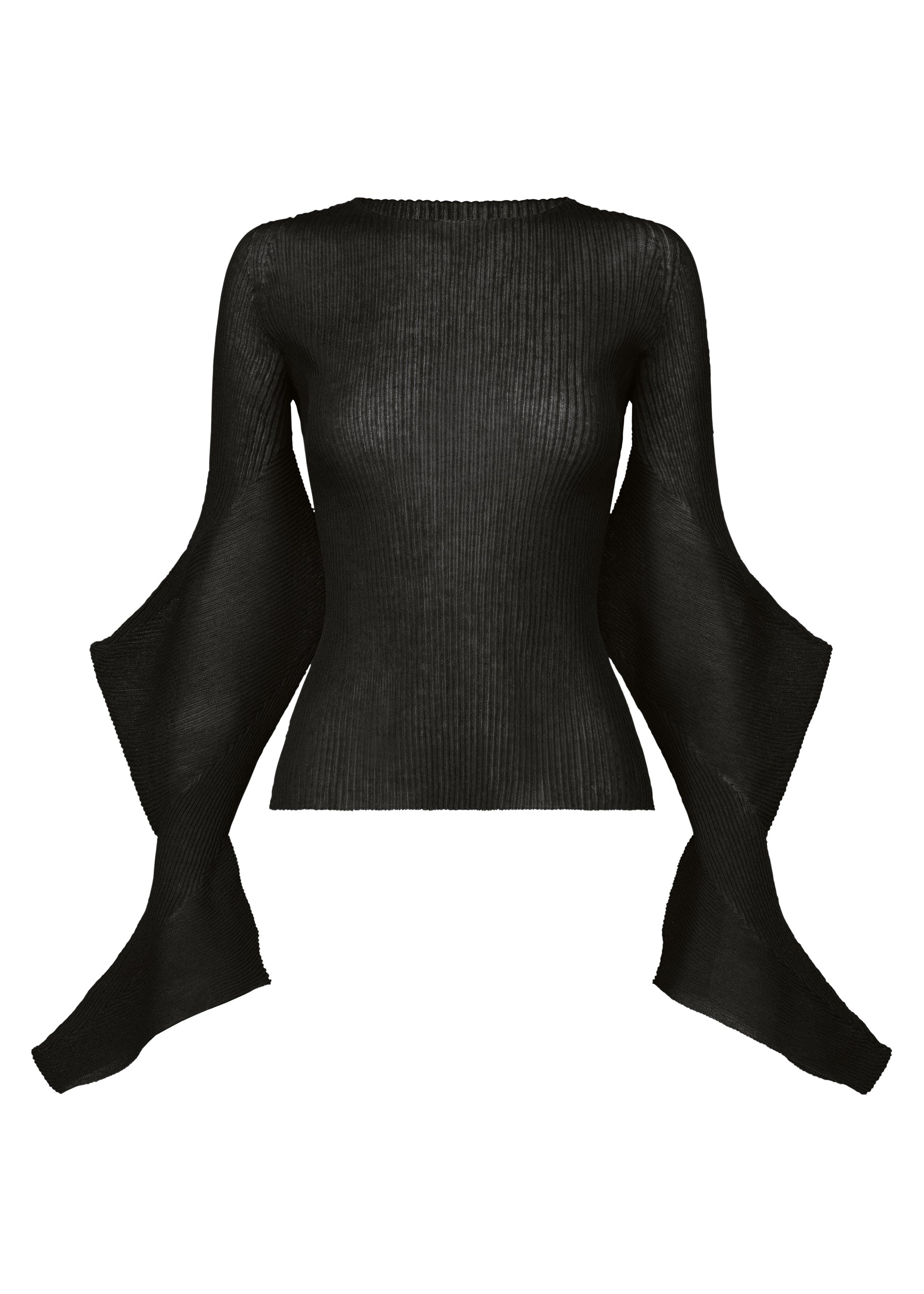 SPIKELET KNIT、ウィメンズ_ニット、ブラック