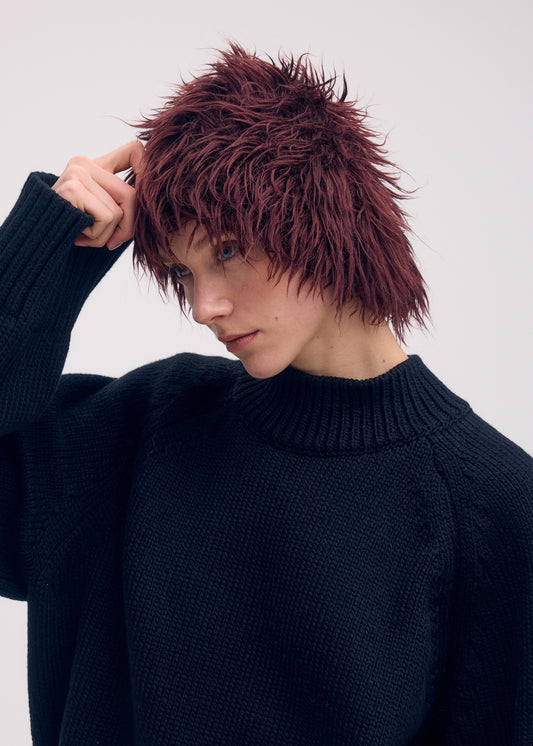 ODD BEANIE、ウィメンズ_ニット、着用画像1