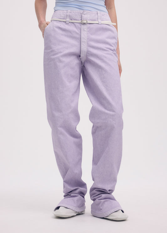 SOLID LEATHER BELT、アクセサリー&その他_アクセサリー、着用画像1