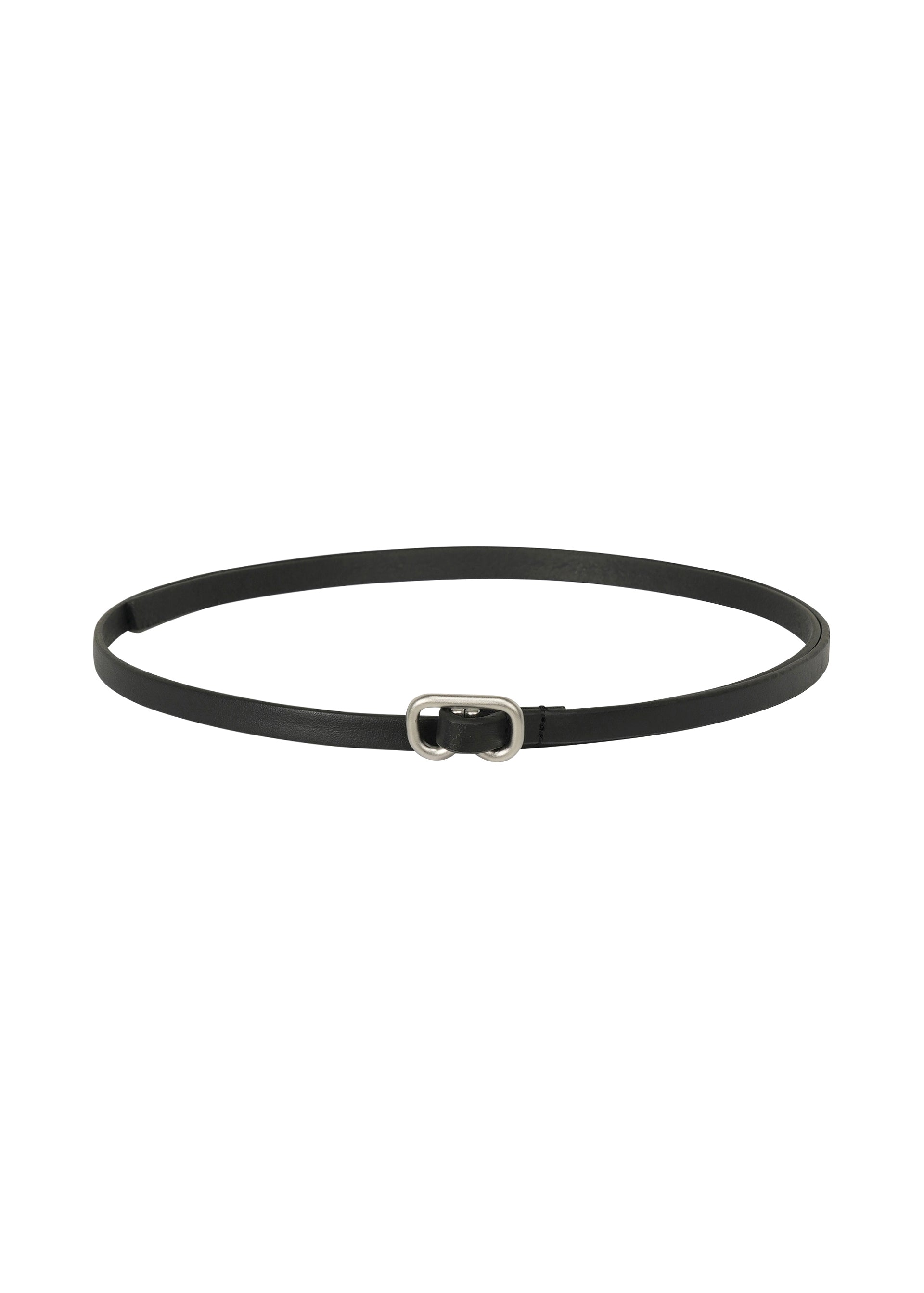 SOLID LEATHER BELT、アクセサリー&その他_アクセサリー、ブラック