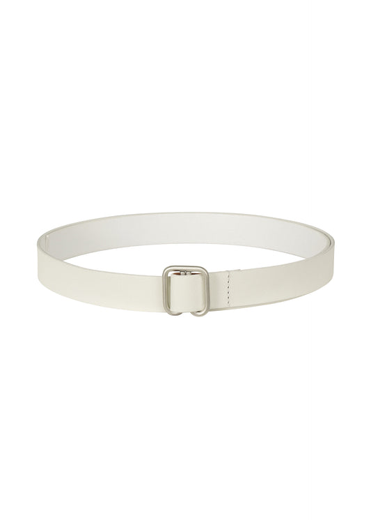 SOLID LEATHER BELT、アクセサリー&その他_アクセサリー、ホワイト