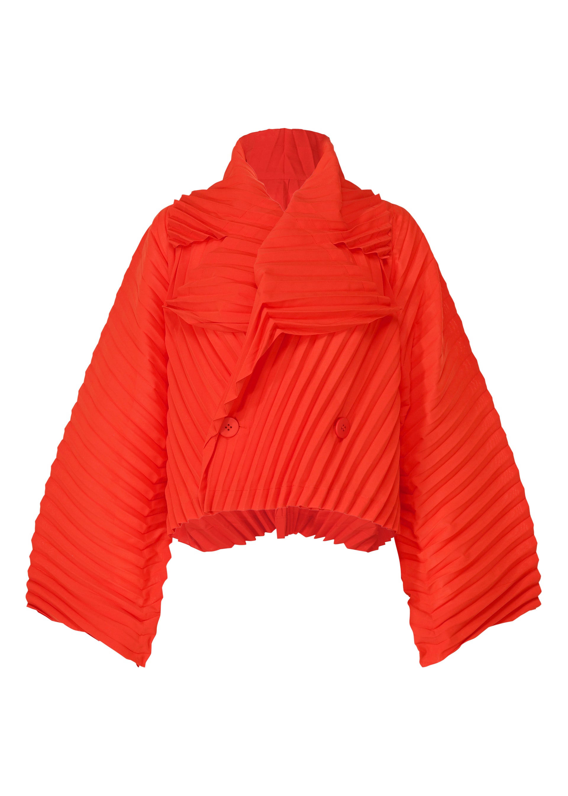 WAVE PLEATS、ウィメンズ_ジャケット&コート_ジャケット&ブルゾン、レッド