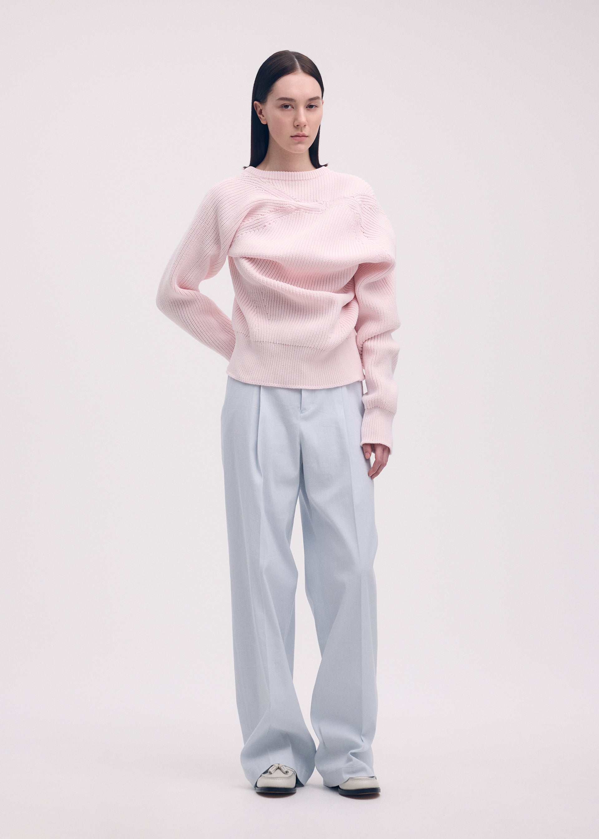 LIKE TORSO LIKE BLAZER、ウィメンズ_パンツ、着用画像4