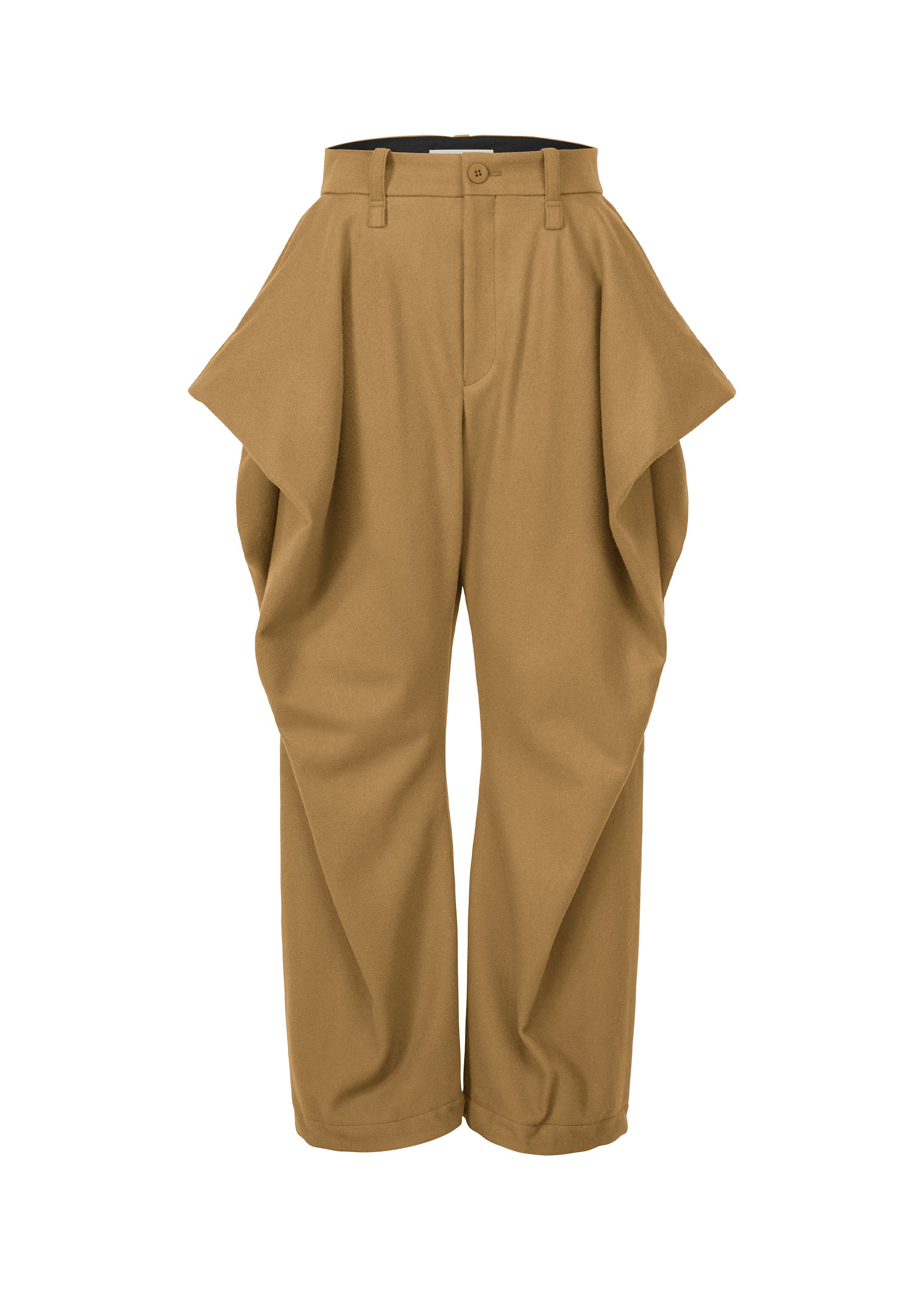 WOOL TWEED PANTS、ウィメンズ_パンツ、ベージュ