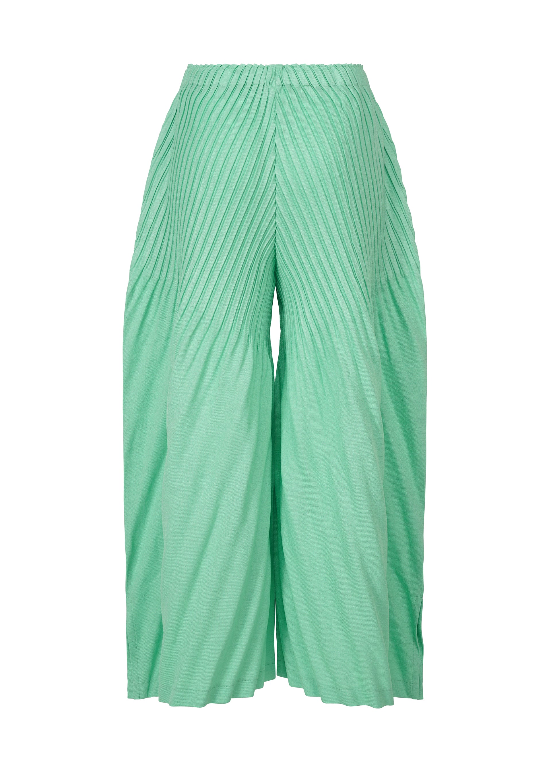 LINEN LIKE PLEATS、ウィメンズ_パンツ、ディテール画像1