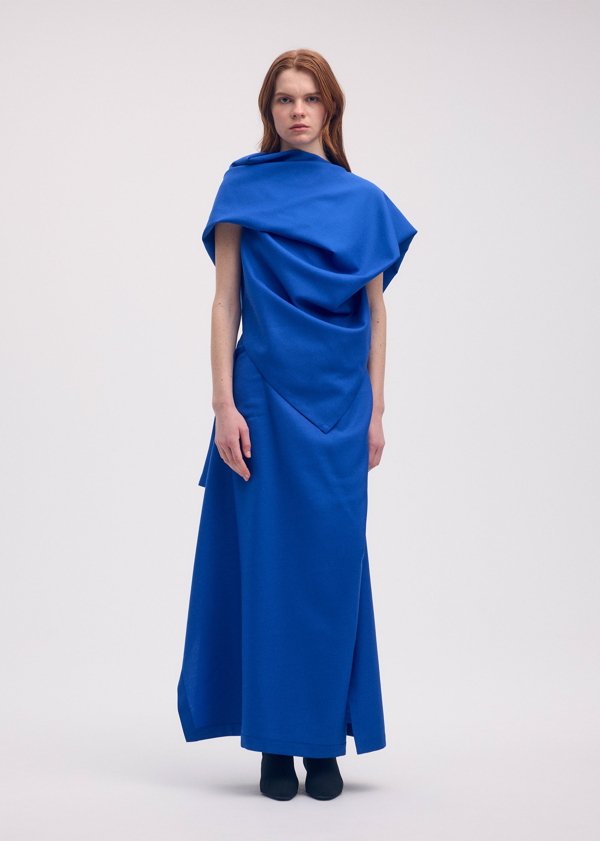 UNI-FORM (WOOL)、ウィメンズ_スカート、着用画像1
