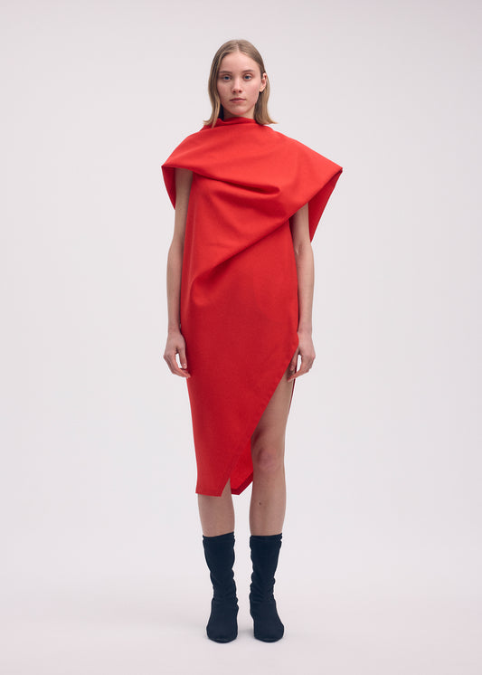 UNI-FORM (WOOL)、ウィメンズ_ワンピース、着用画像1