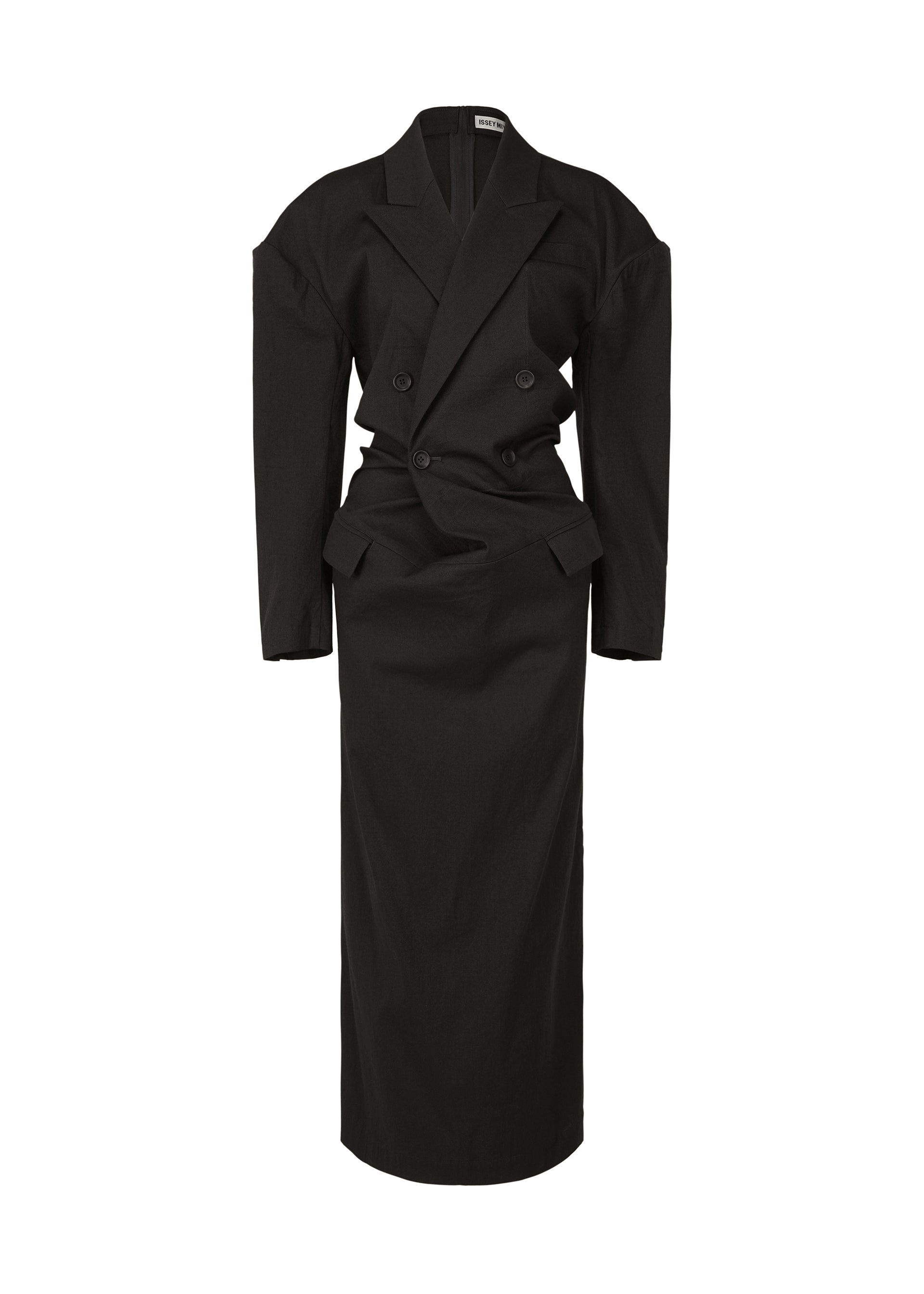 LIKE TORSO LIKE BLAZER、ウィメンズ_ワンピース、ブラック