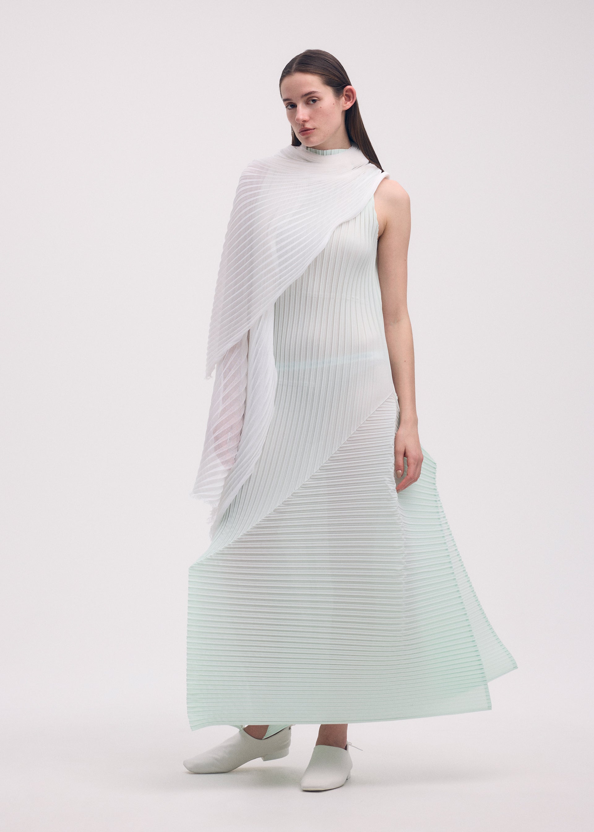 FOLD PLEATS、ウィメンズ_ワンピース、着用画像2