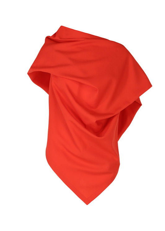 UNI-FORM (WOOL)、ウィメンズ_トップス_トップ、レッド