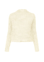 SHIFTED FUZZY PLEATS