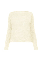 SHIFTED FUZZY PLEATS