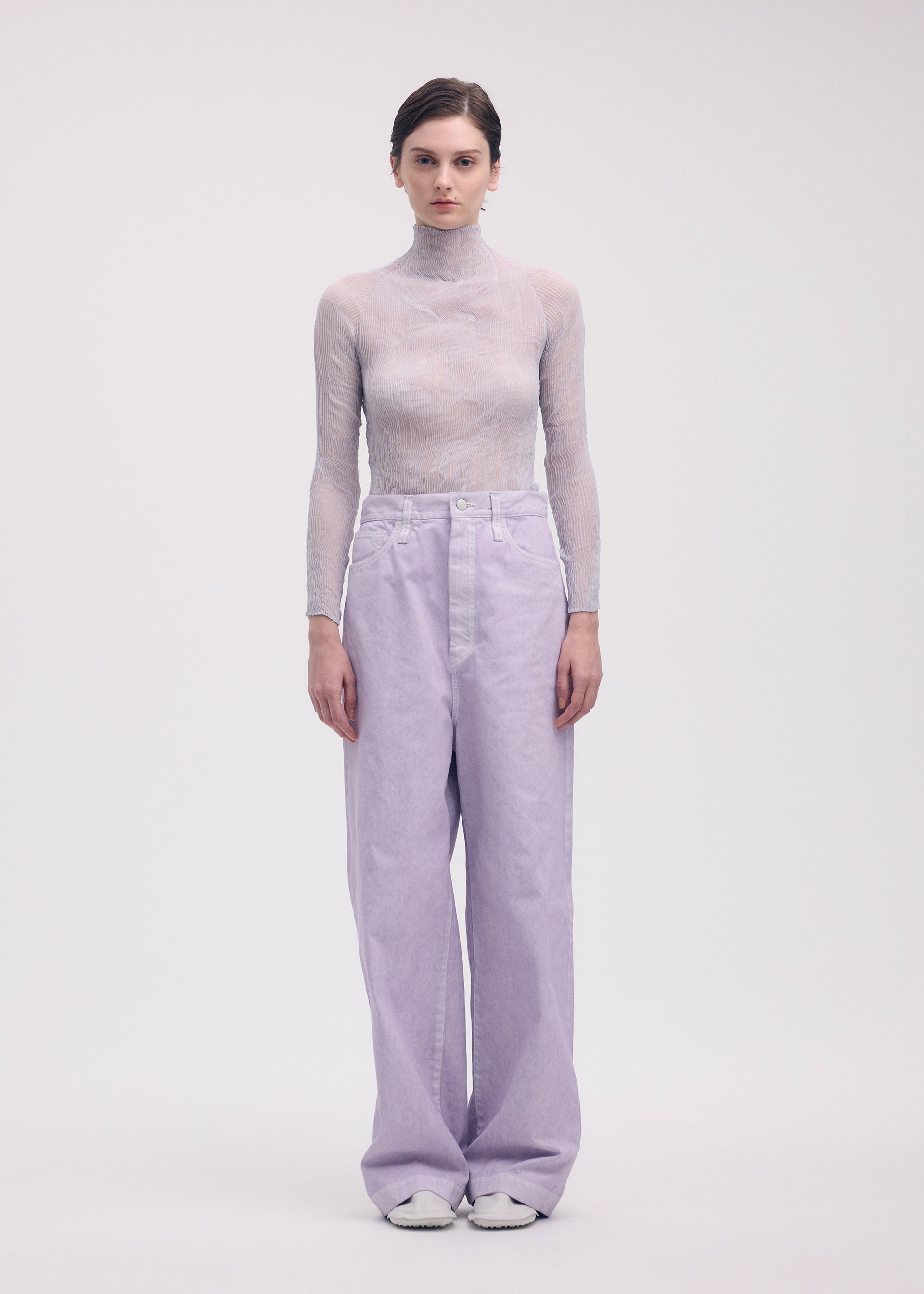 CHIFFON TWIST 1、ウィメンズ_トップス_トップ、着用画像1