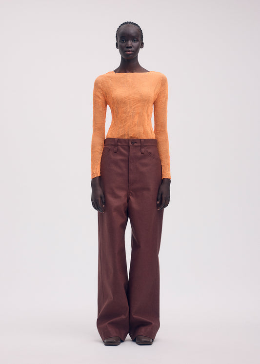 CHIFFON TWIST 2、ウィメンズ_トップス_トップ、着用画像1