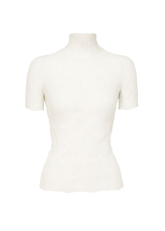 CHIFFON TWIST BK/WT-58、ウィメンズ_トップス_トップ、ホワイト