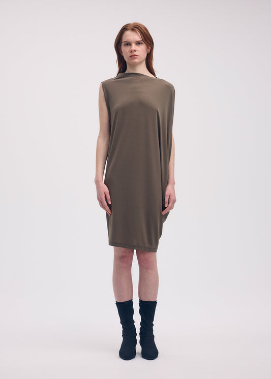 DRAPE JERSEY-58、ウィメンズ_ワンピース、着用画像1