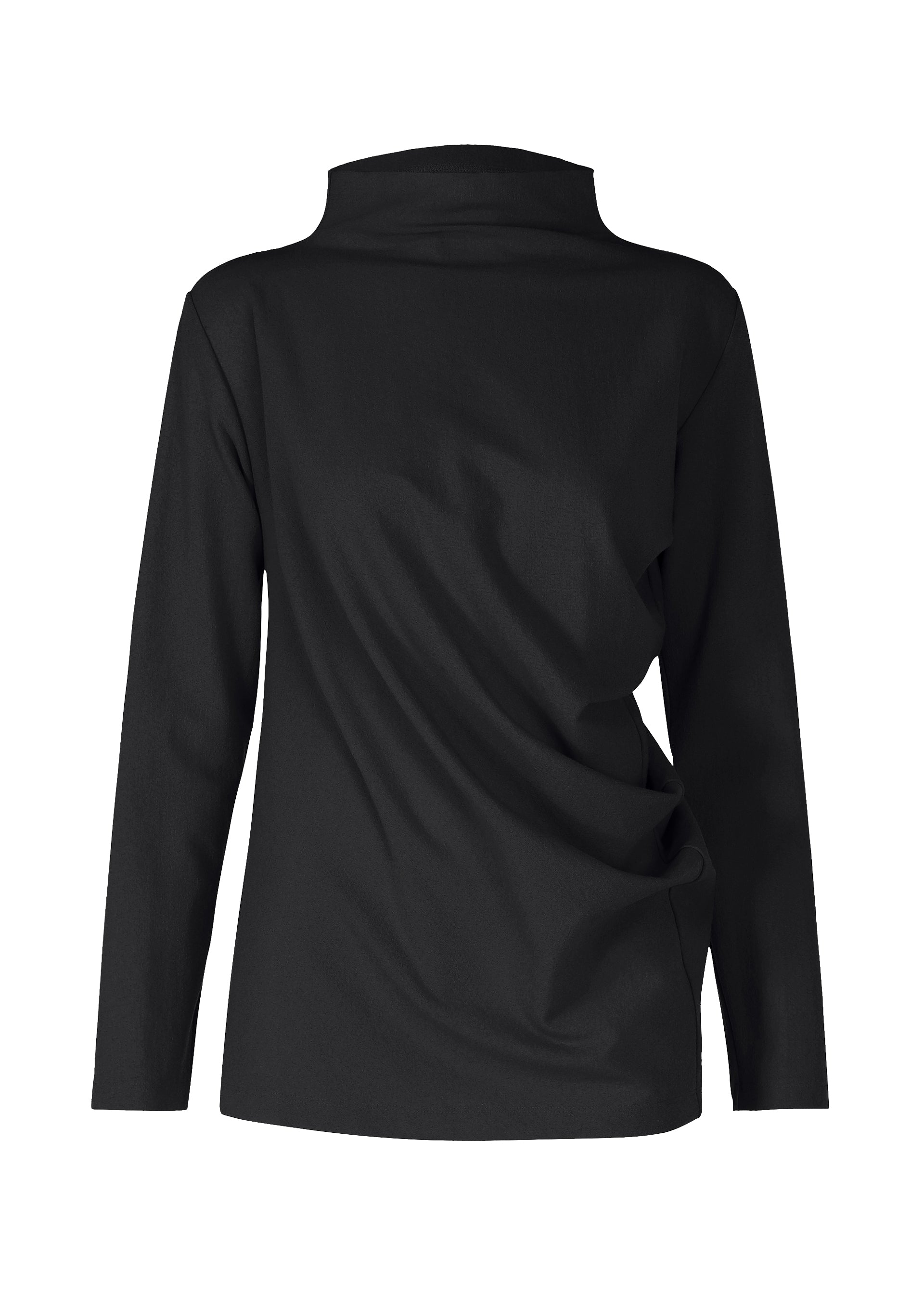 THREE-SLEEVED JERSEY、ウィメンズ_トップス_トップ、ブラック