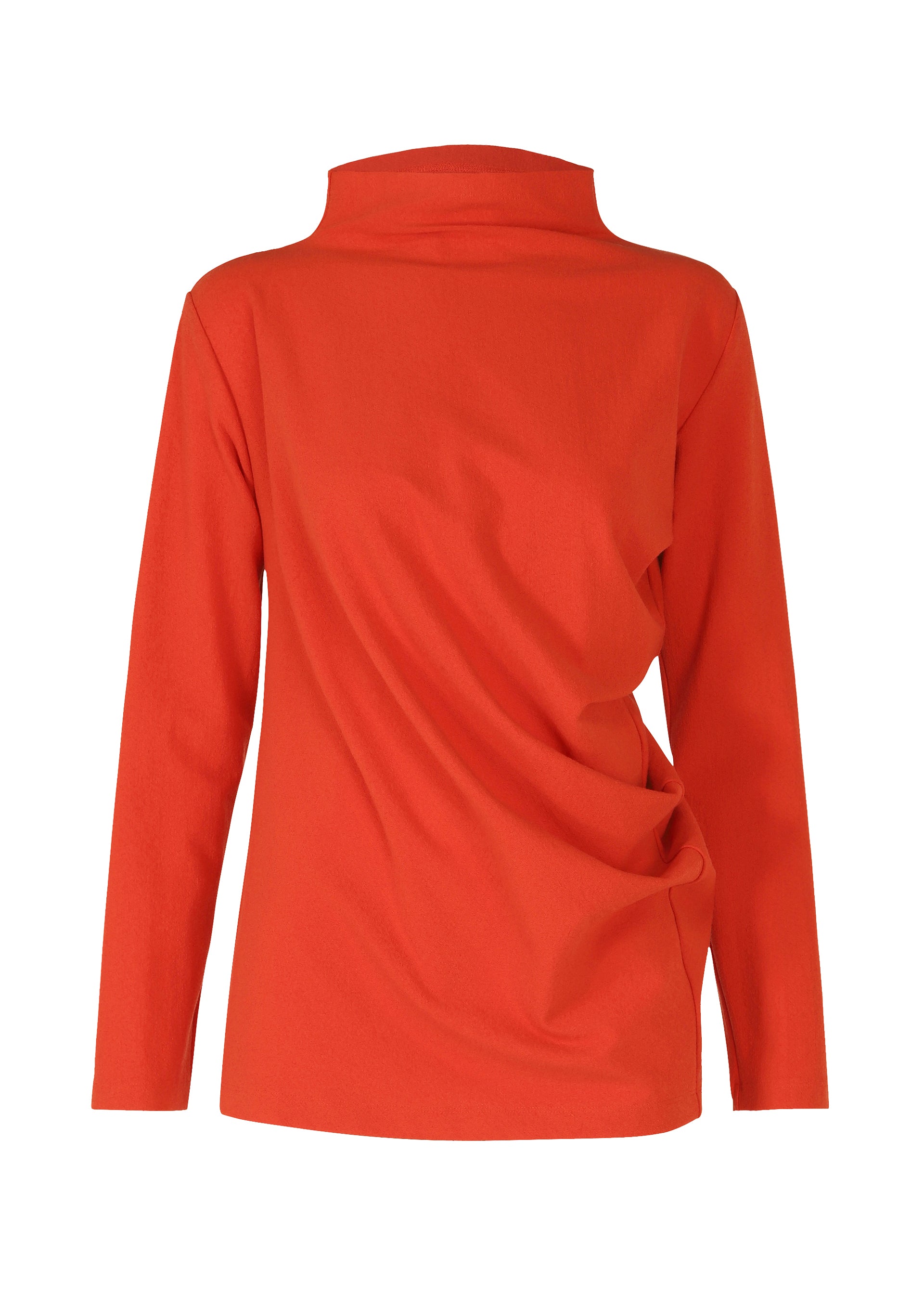 THREE-SLEEVED JERSEY、ウィメンズ_トップス_トップ、レッド
