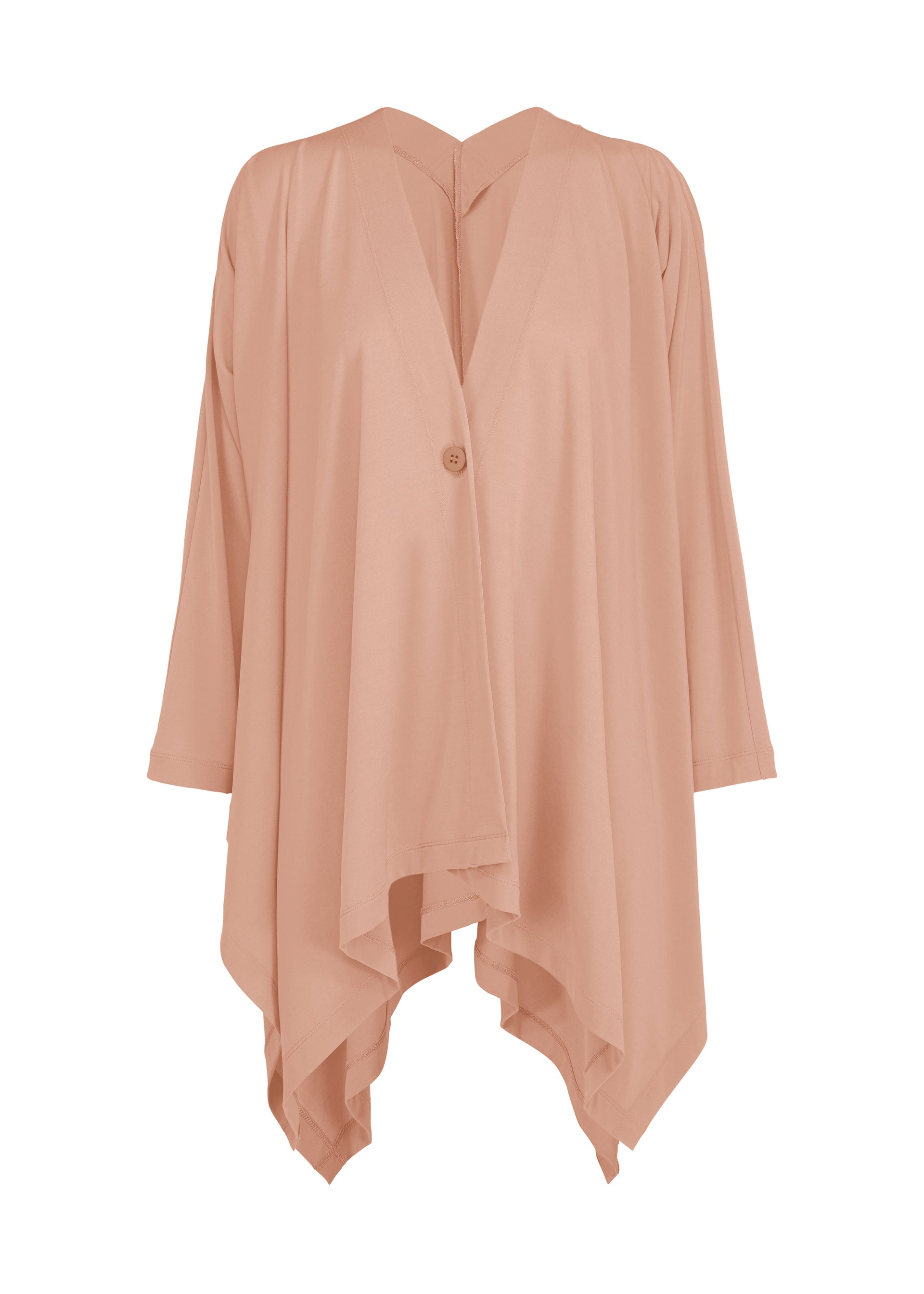 DRAPE JERSEY-58、ウィメンズ_トップス_カーディガン、ピンク