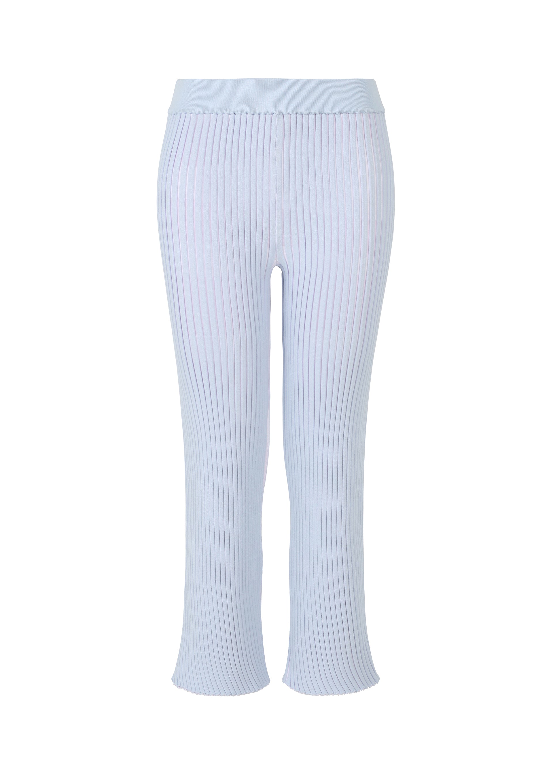 STRIPE PLATING KNIT、ウィメンズ_ニット、ネイビー