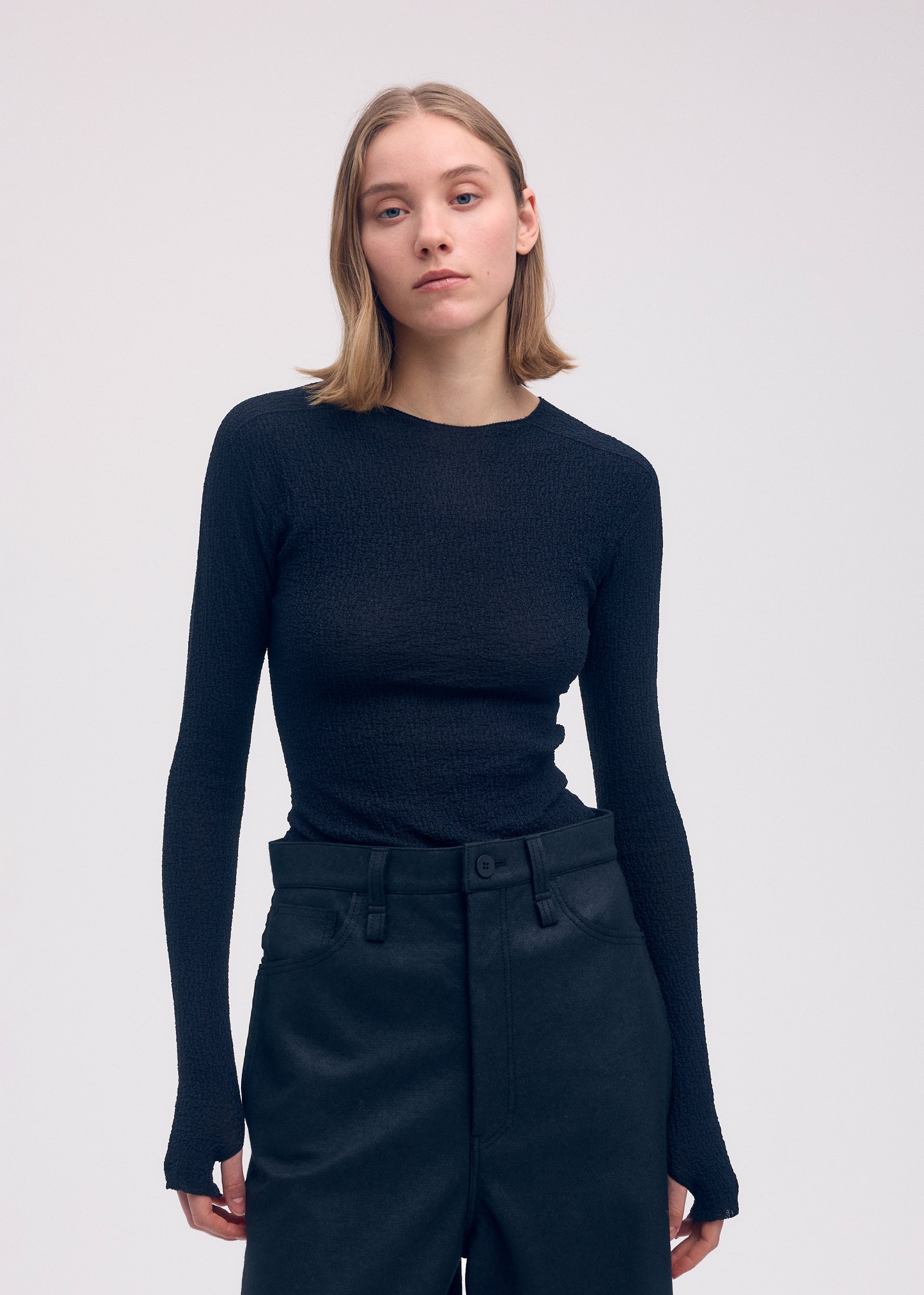 BODY KNIT、ウィメンズ_ニット、着用画像2