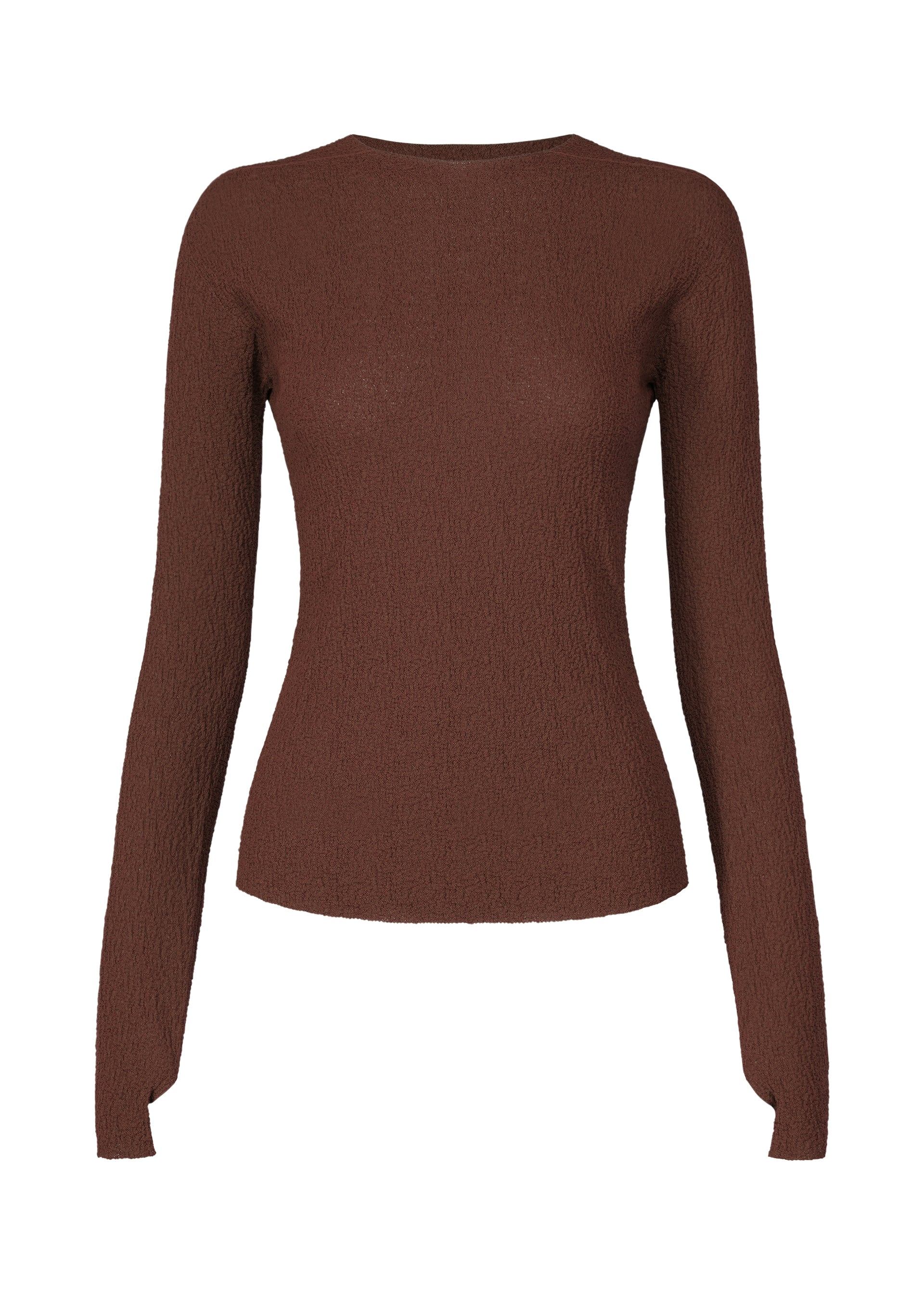 BODY KNIT、ウィメンズ_ニット、ブラウン