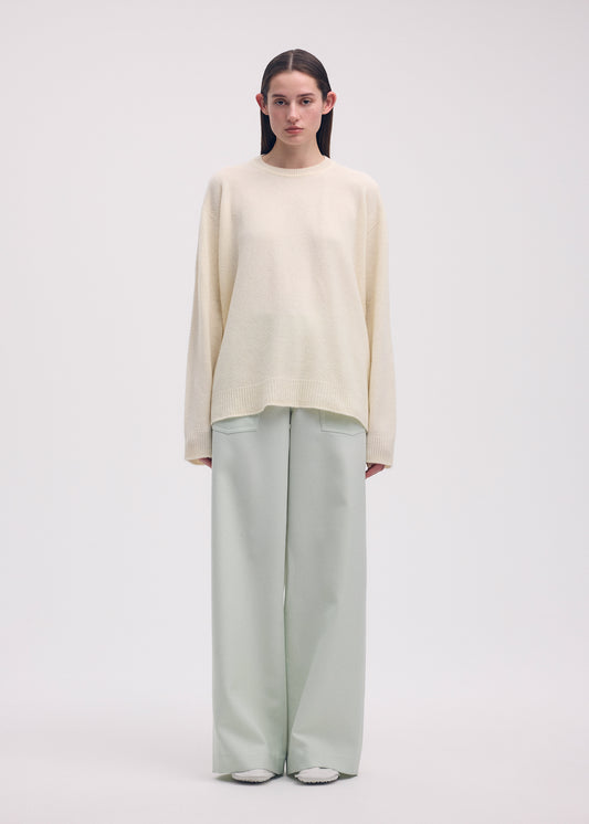 BACKPACK KNIT、ウィメンズ_ニット、着用画像1