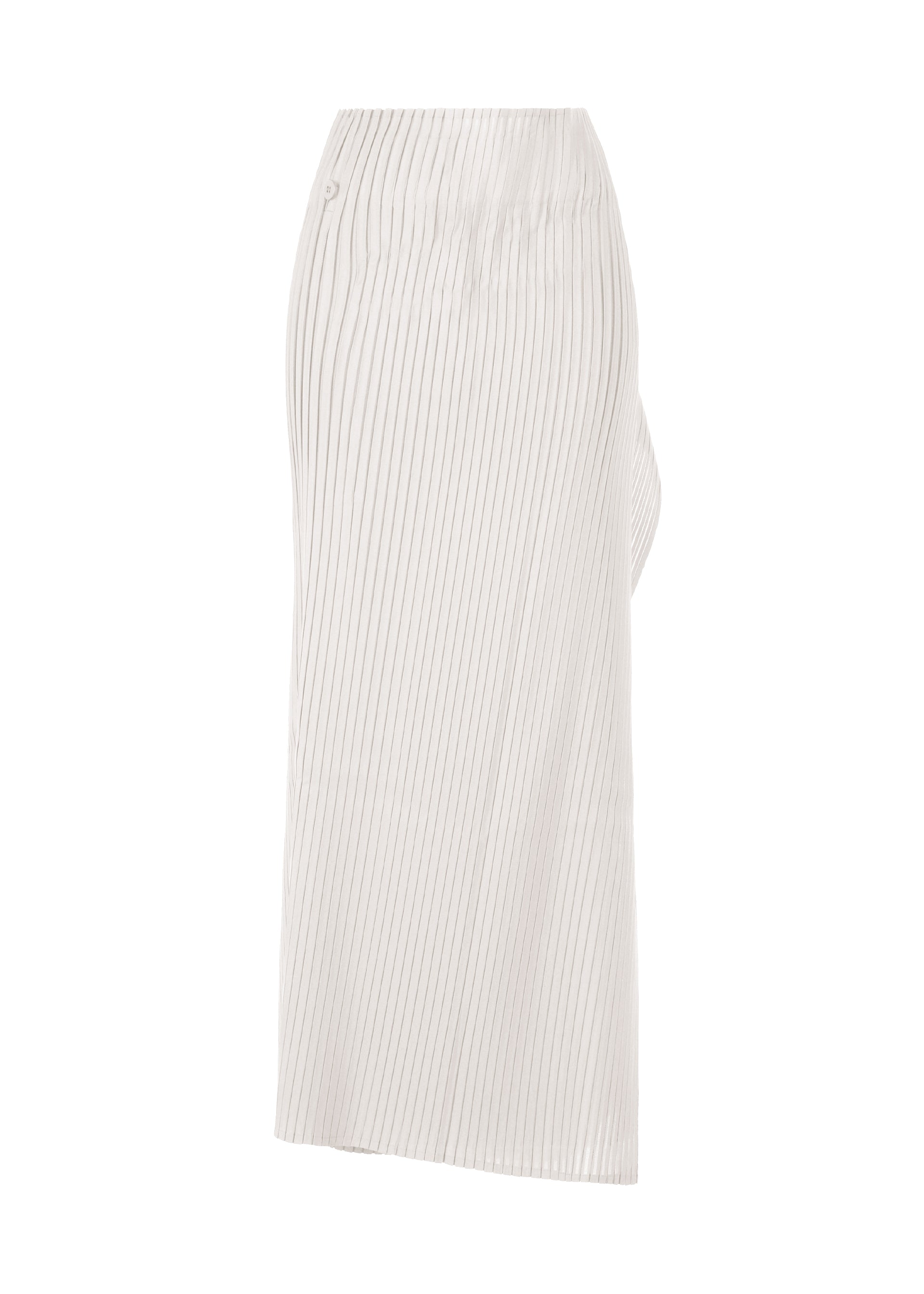 PLEATS PLEASE ホワイト プリーツスカート PLEATS PLEASE（プリーツプリーズ）ロング・マキシ丈スカート 白