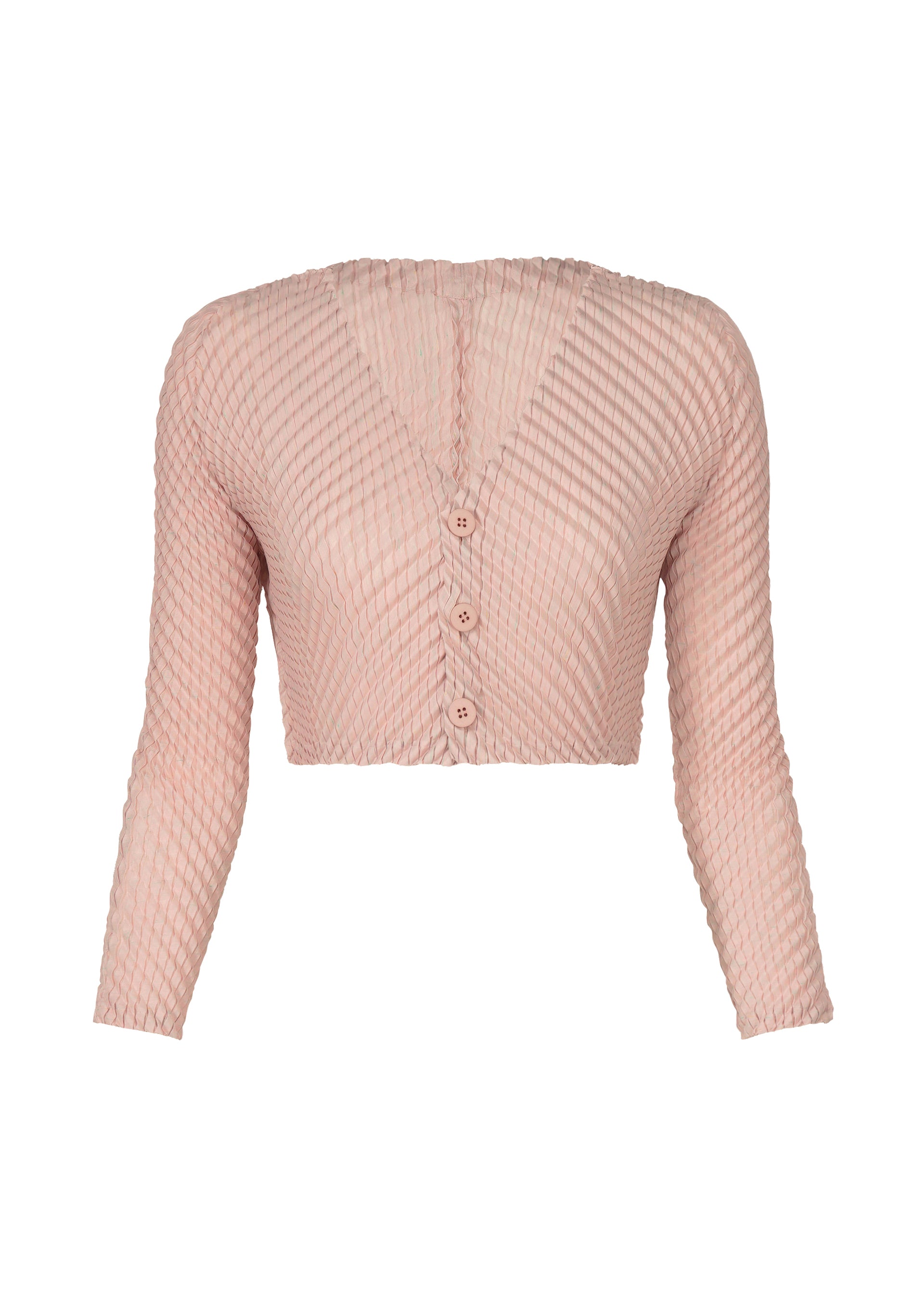 me ISSEY MIYAKE トップス　カーディガン　ピンク　美品 RESTORE BLEND PLEATS – isseymiyake.com