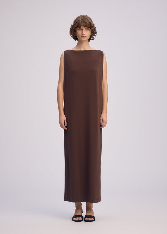 DRAPE JERSEY-66、ウィメンズ_ワンピース、着用画像1
