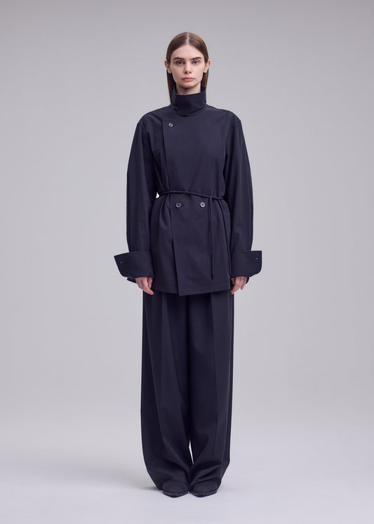 MONSIEUR SHIRT、ウィメンズ_トップス_シャツ、着用画像1