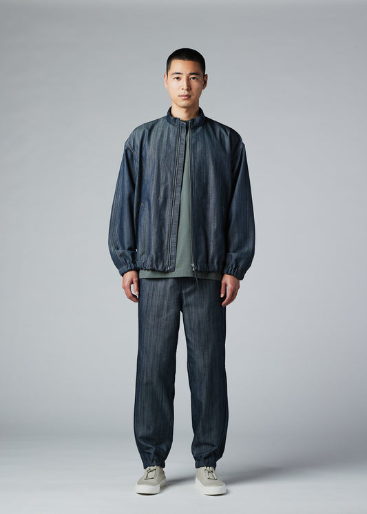 PLEATS DENIM、メンズ_パンツ、着用画像1