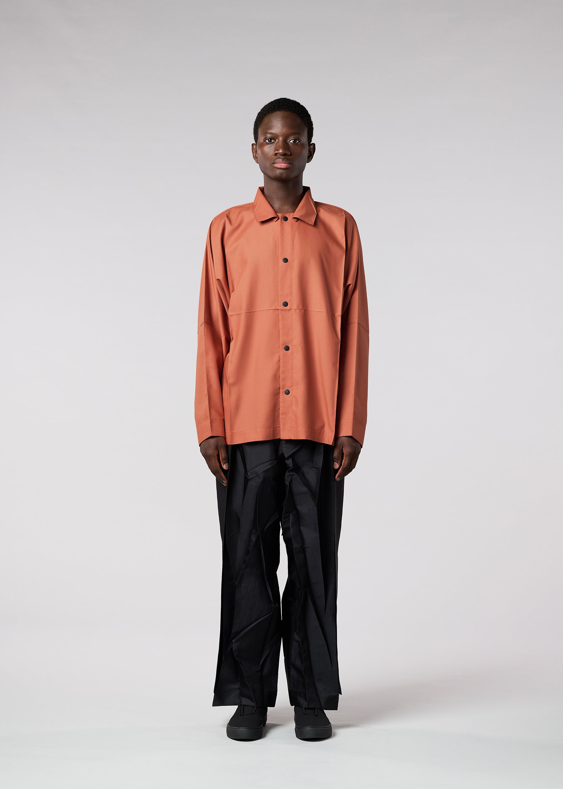 COMPACT SHIRT、メンズ_トップス_シャツ、着用画像1