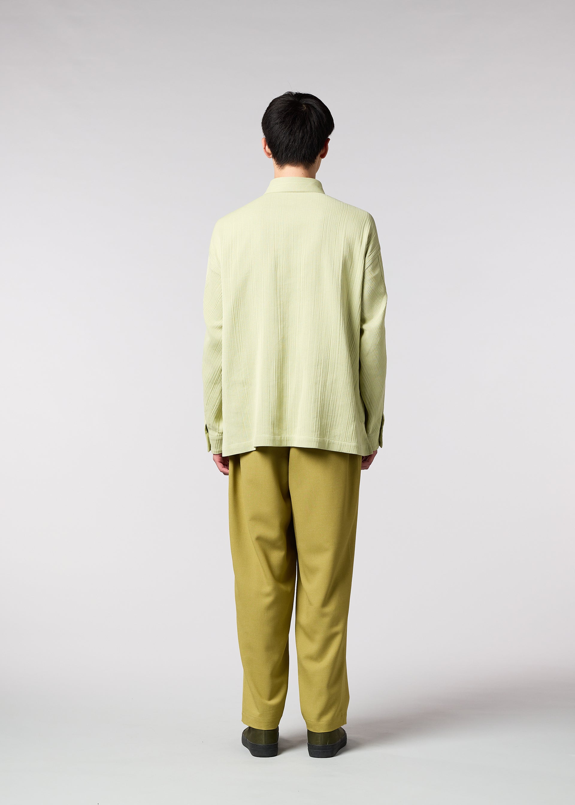DOUBLE WEAVE CREPE、メンズ_トップス_シャツ、着用画像3