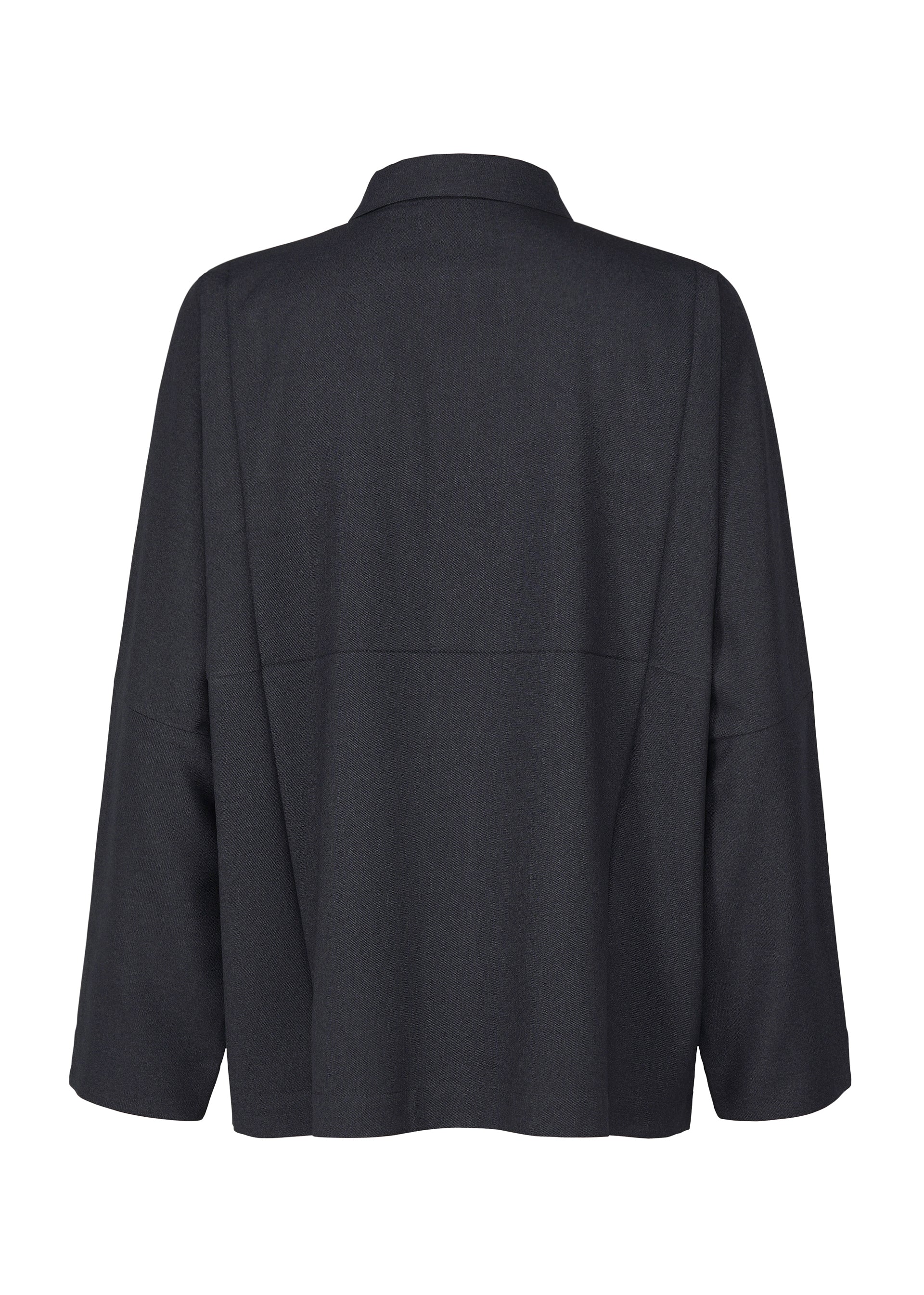 WOOL LIKE COMPACT SHIRT、メンズ_トップス_シャツ、ディテール画像1