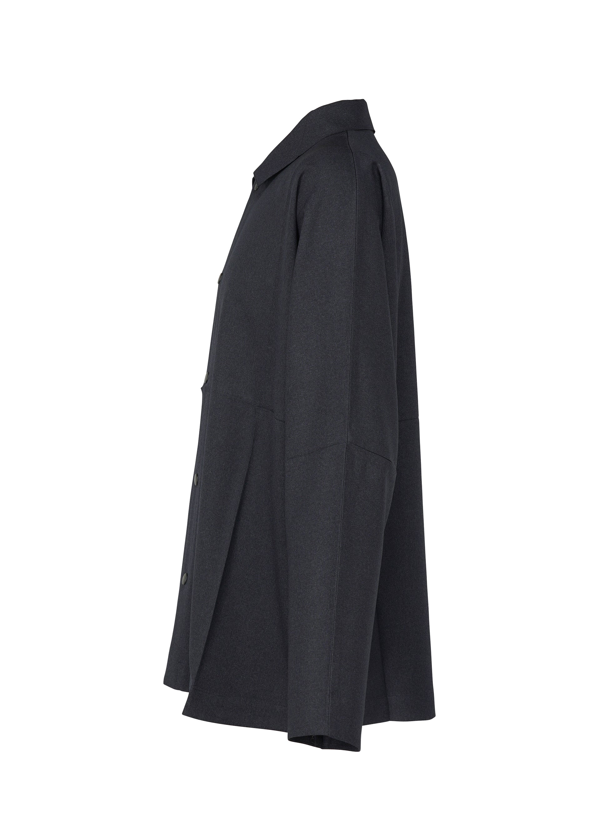 WOOL LIKE COMPACT SHIRT、メンズ_トップス_シャツ、ディテール画像2