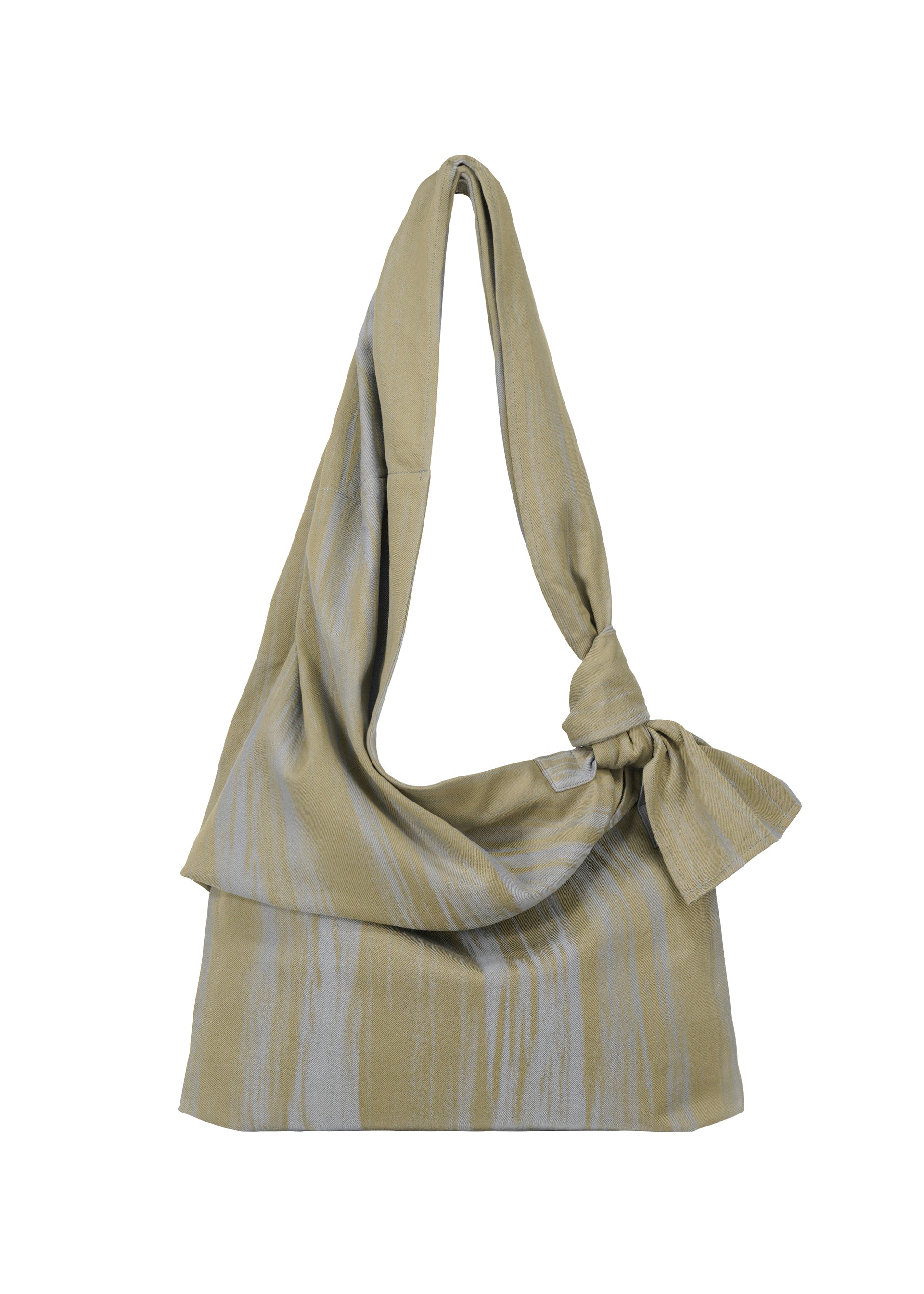 COTTON JACQUARD BAG、バッグ&財布_ショルダーバッグ、カーキ