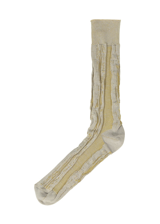 COTTON JACQUARD SOCKS、アクセサリー&その他_レッグウェア&シューズ、イエロー