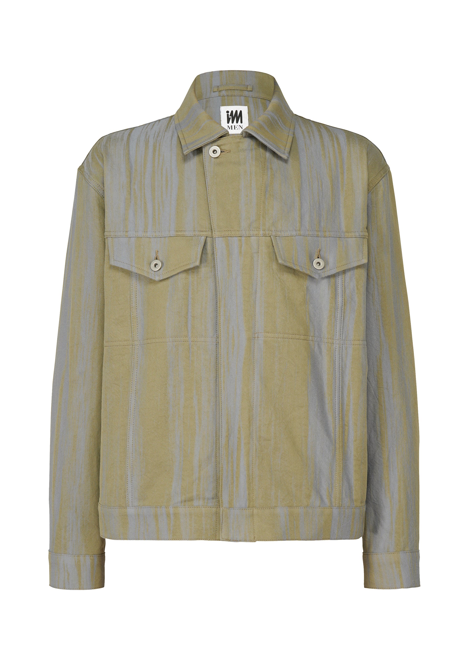 COTTON JACQUARD、メンズ_ジャケット&コート_ジャケット&ブルゾン、カーキ