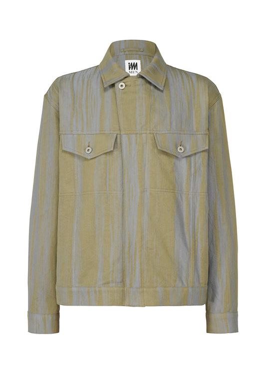 COTTON JACQUARD、メンズ_ジャケット&コート_ジャケット&ブルゾン、カーキ