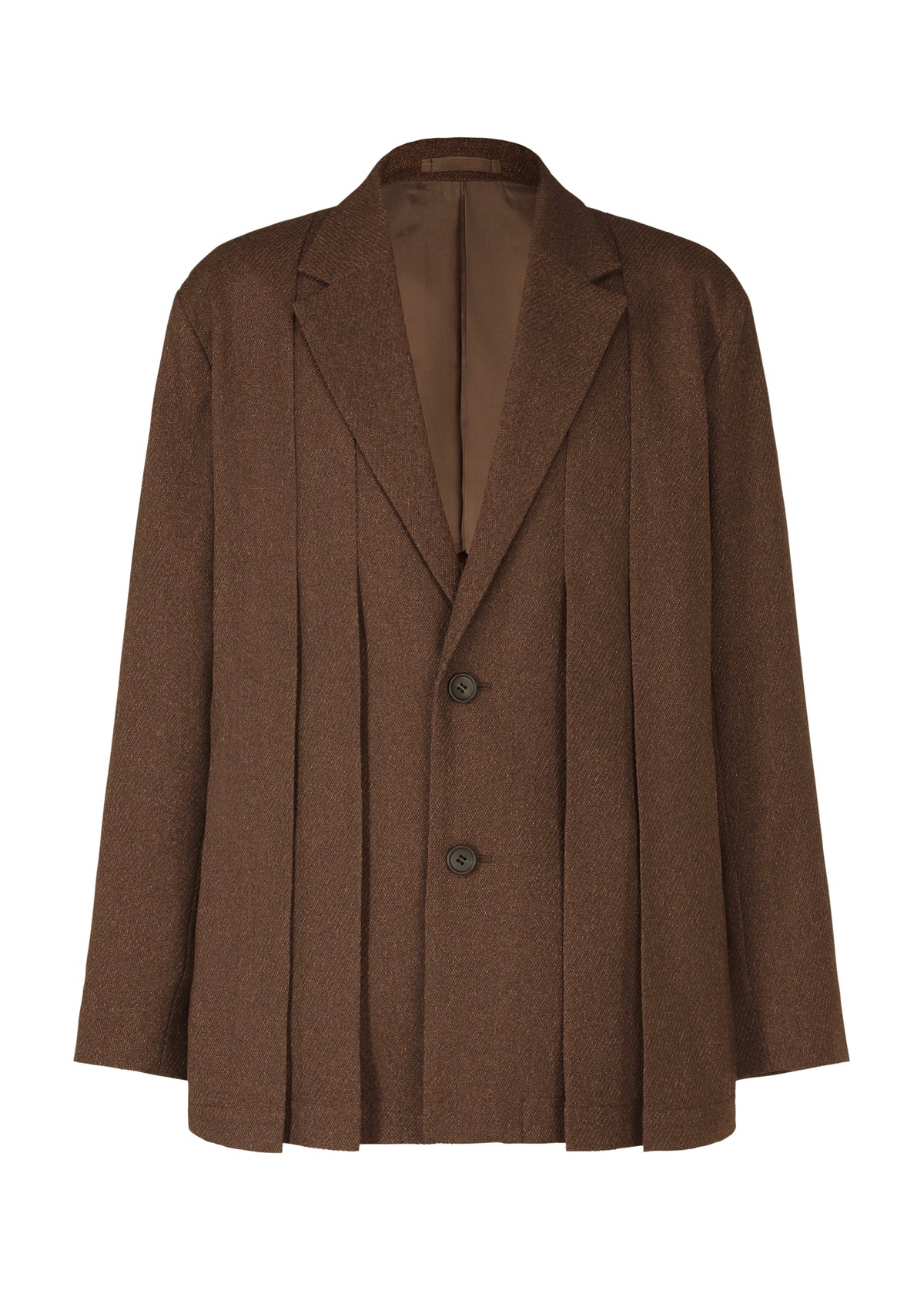 WOOL LIKE TWEED、メンズ_ジャケット&コート_ジャケット&ブルゾン、ブラウン