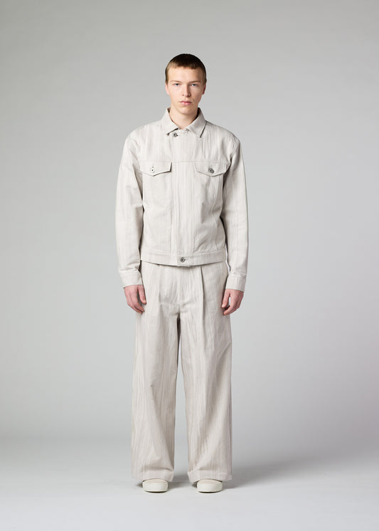 COTTON JACQUARD、メンズ_パンツ、着用画像1