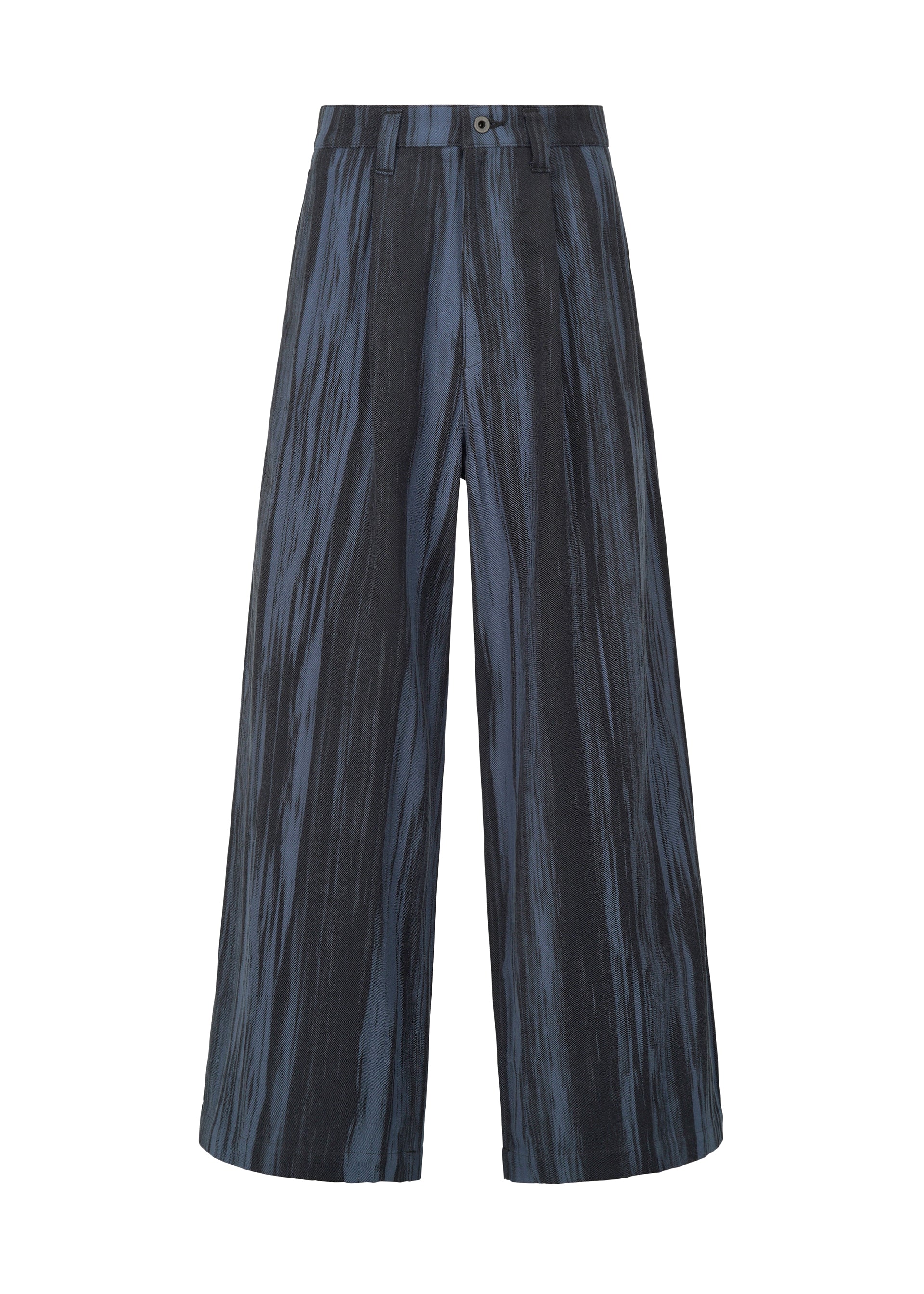 COTTON JACQUARD、メンズ_パンツ、ブルー