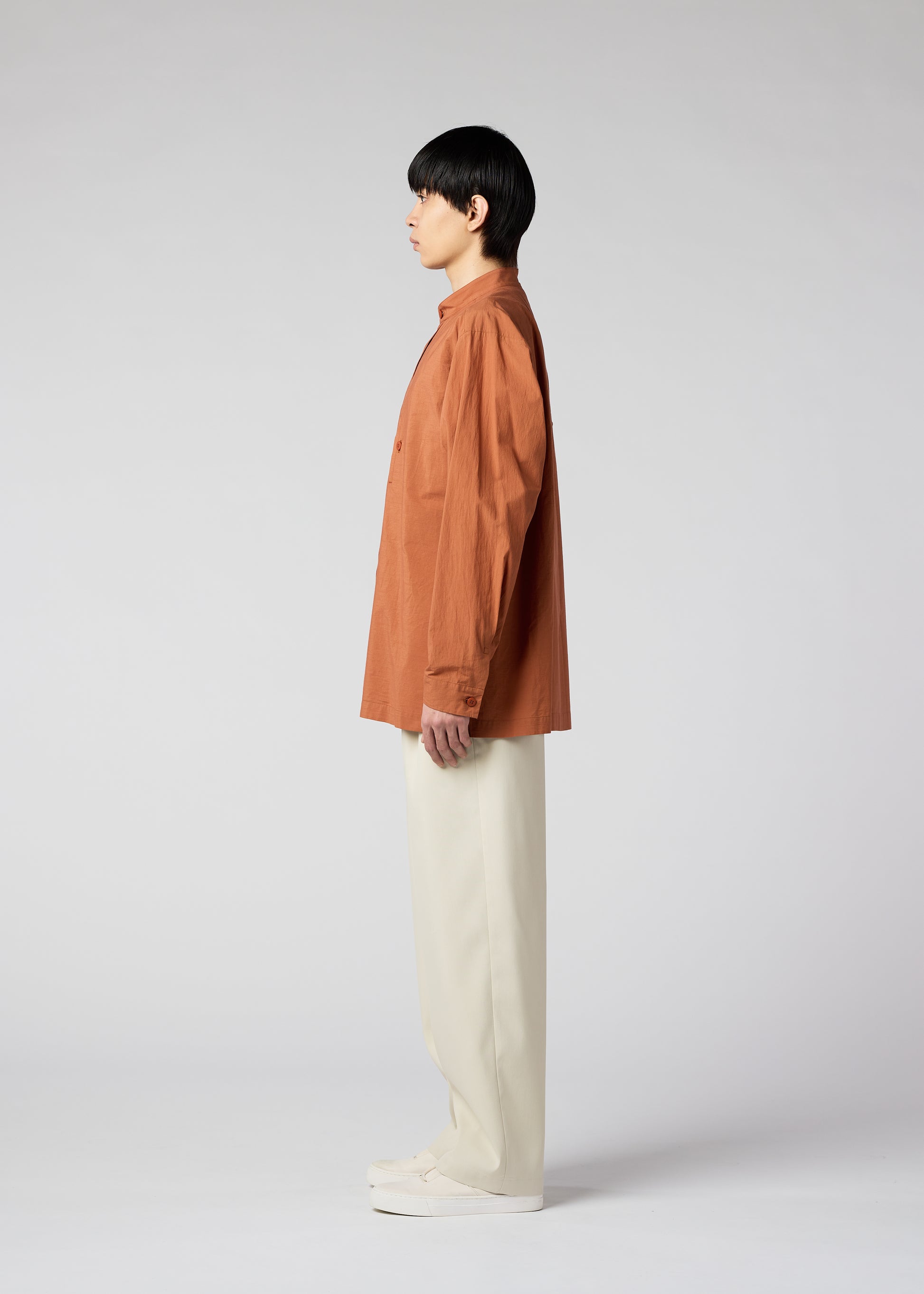 WHITE SHIRT、メンズ_トップス_シャツ、着用画像2