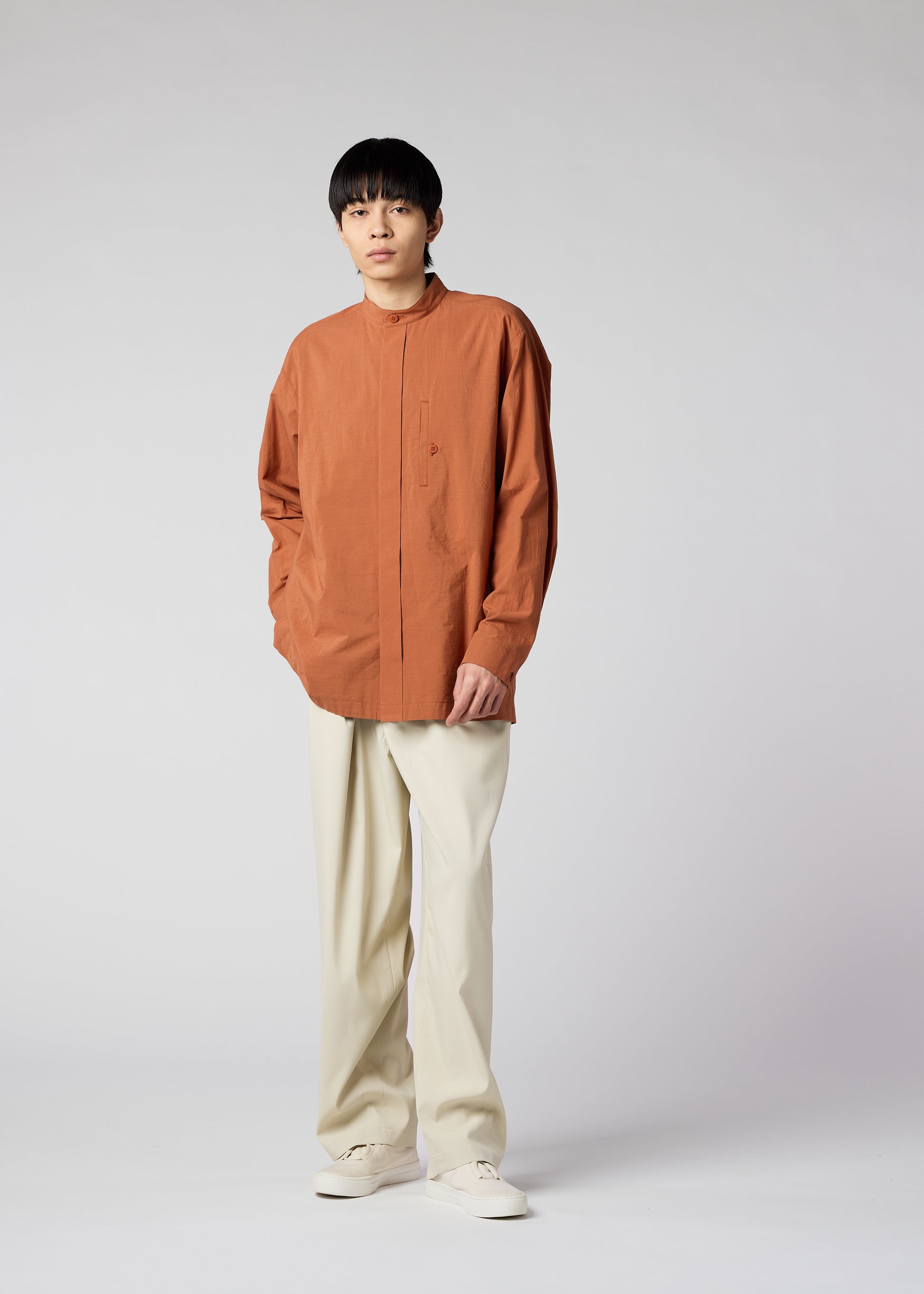 WHITE SHIRT、メンズ_トップス_シャツ、着用画像4