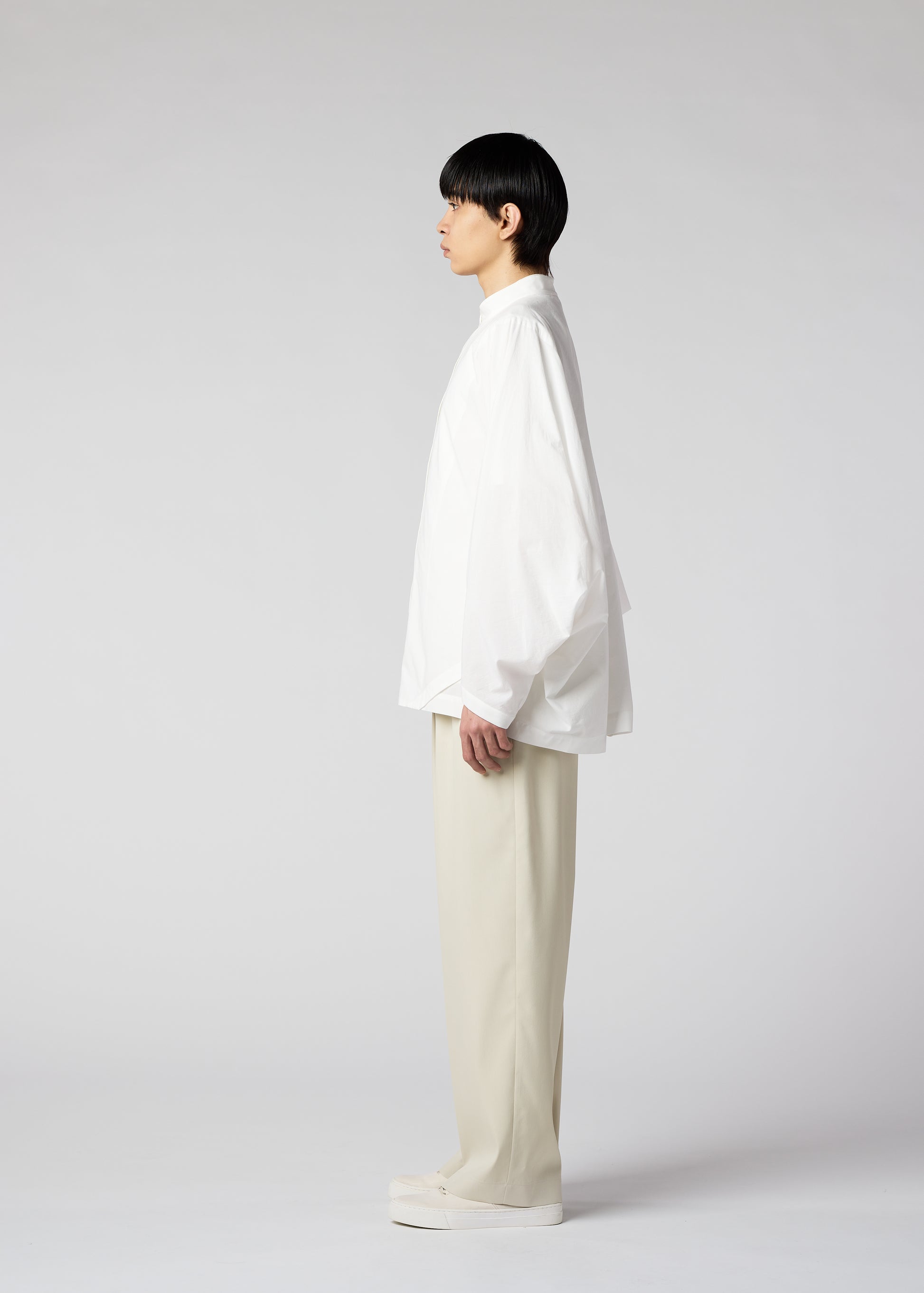 WHITE SHIRT、メンズ_トップス_シャツ、着用画像2
